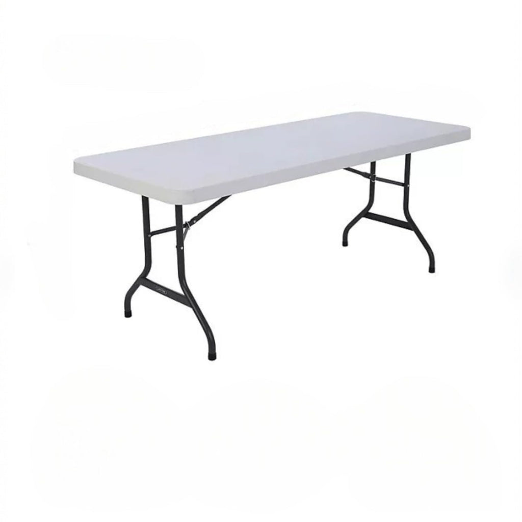 6 Foot Folding Table Set of 8 Q325912