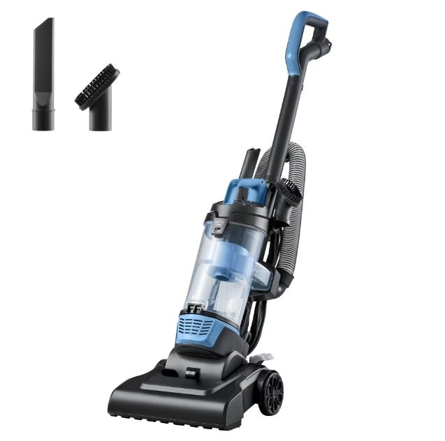 Bagless Upright Vacuum Cleaner with Brush and Crevice Tool P244