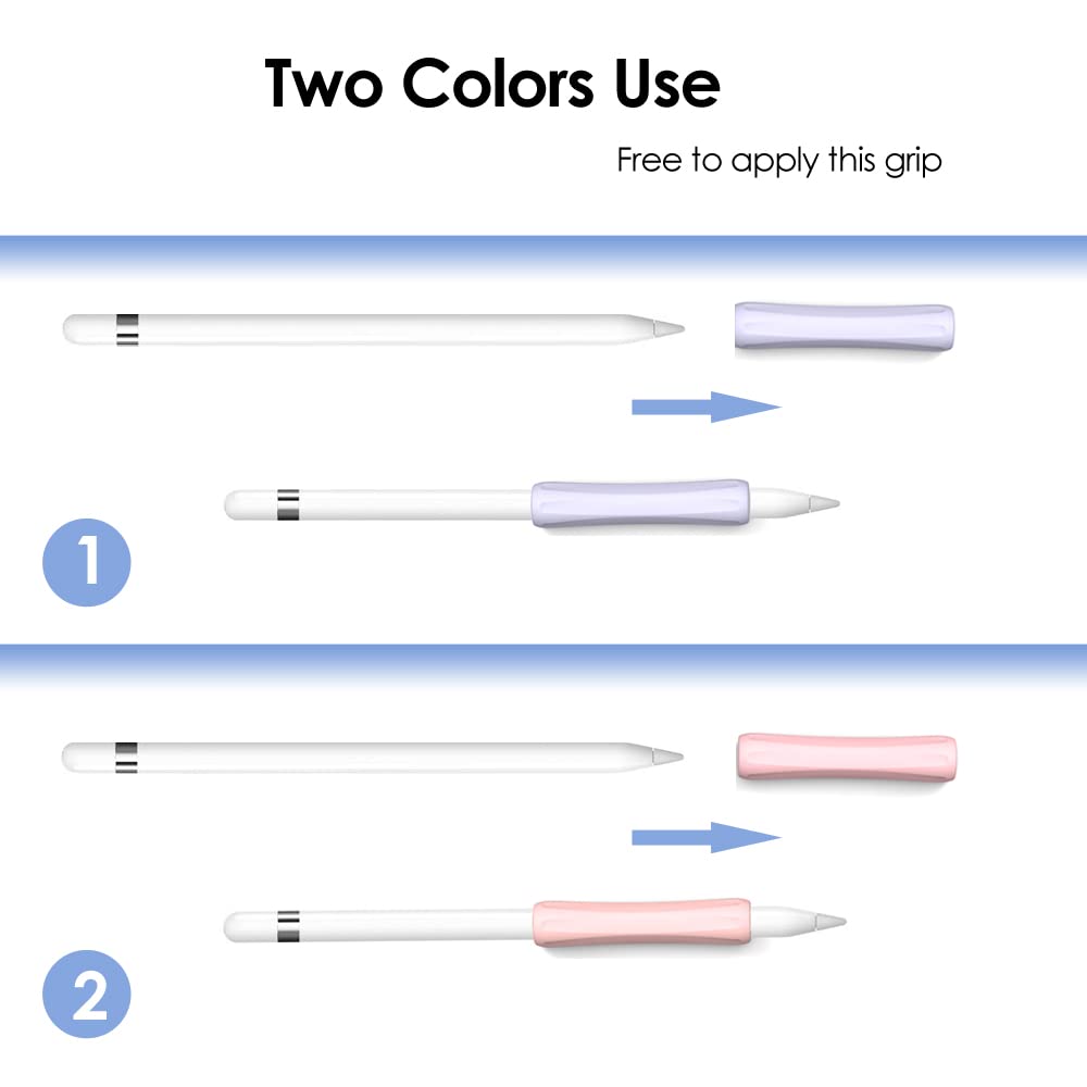 2-Pack Ergonomics Grips for Apple Pencil P720