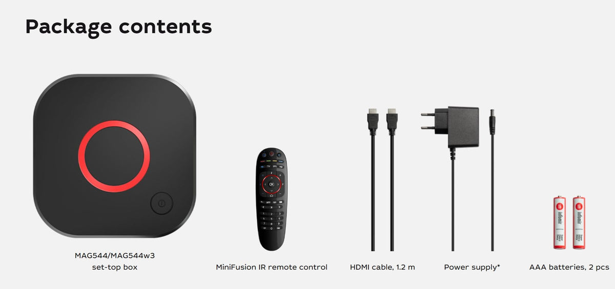 4K HDR Streaming Media Player with Wi-Fi 5G E74483