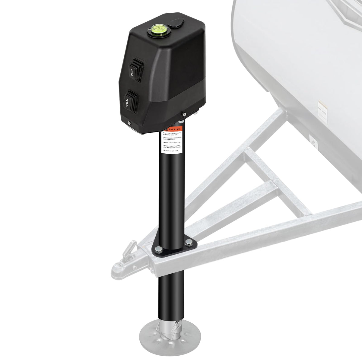 Waterproof Electric Trailer Jack with Built-in Spirit Level C530