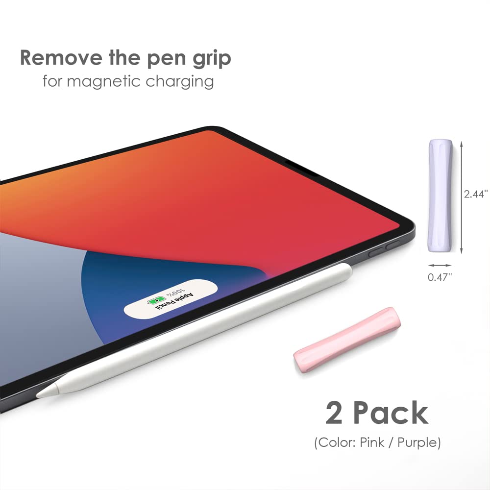 2-Pack Ergonomics Grips for Apple Pencil P720