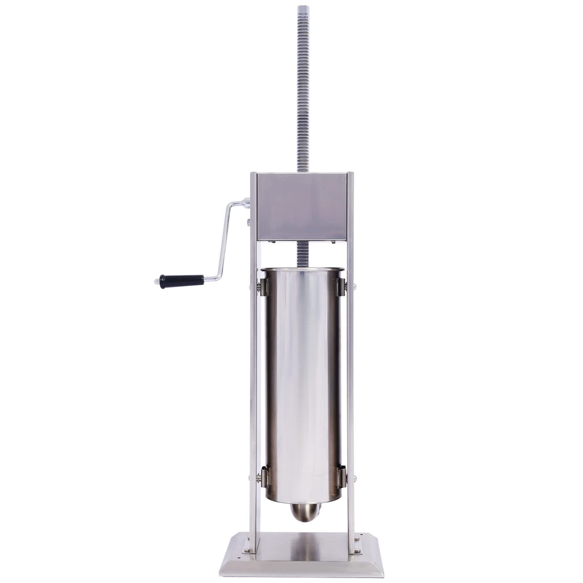 Stainless Steel 15LB Vertical Sausage Stuffer with 4 Stuffing Tubes S947385