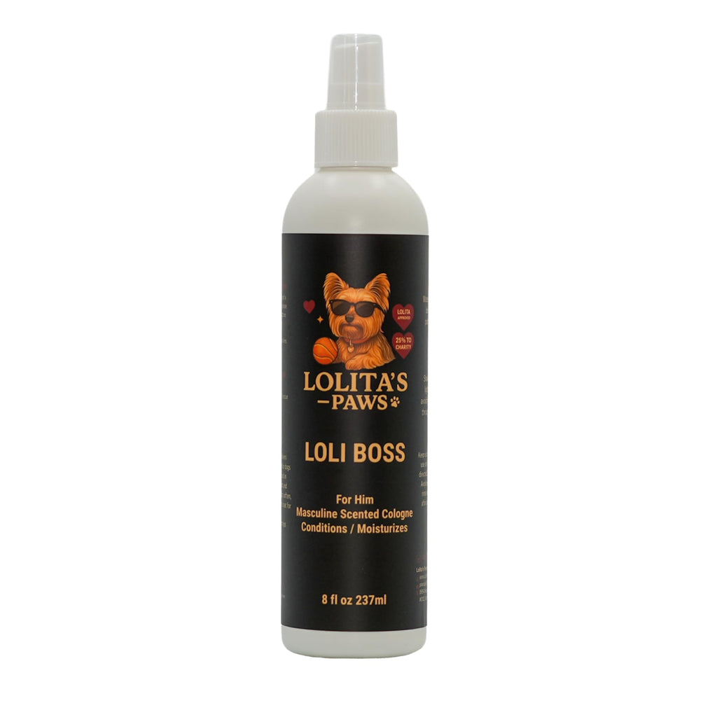 Masculine Dog Cologne Deodorizing Pet Spray 8 oz H4610