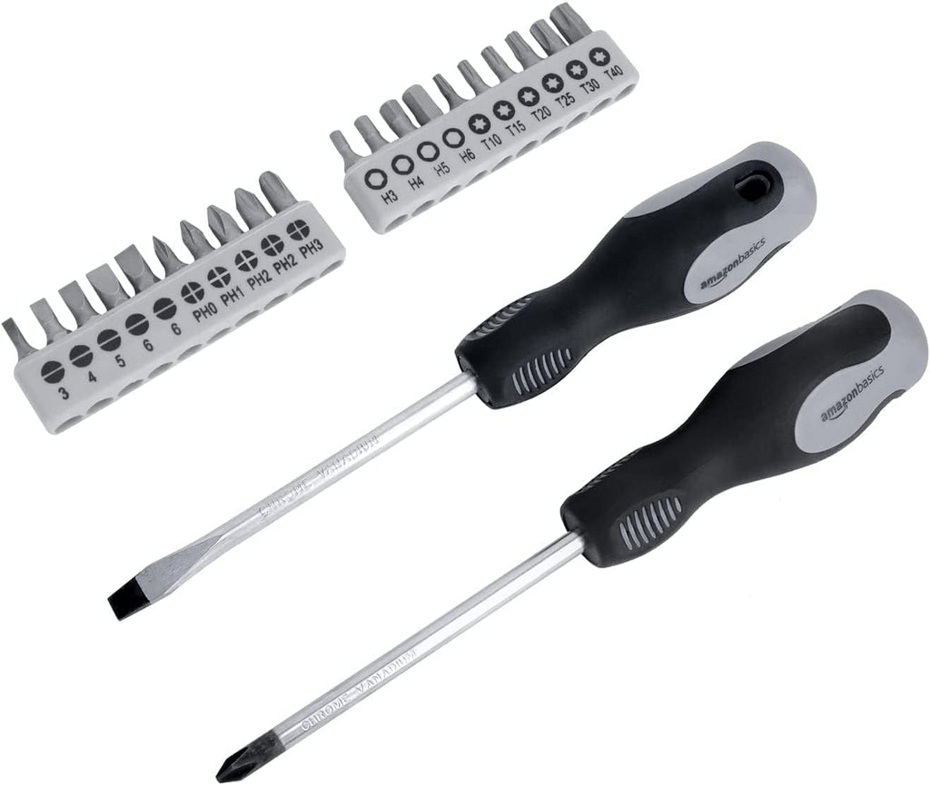 65-Piece Household Hand Tool Kit Set with Storage Case R304493
