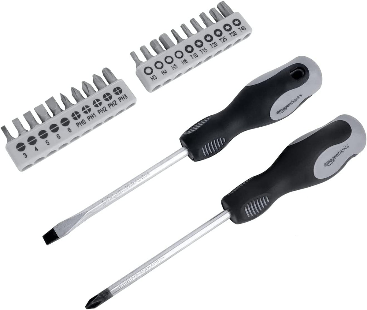 65-Piece Household Hand Tool Kit Set with Storage Case R304493