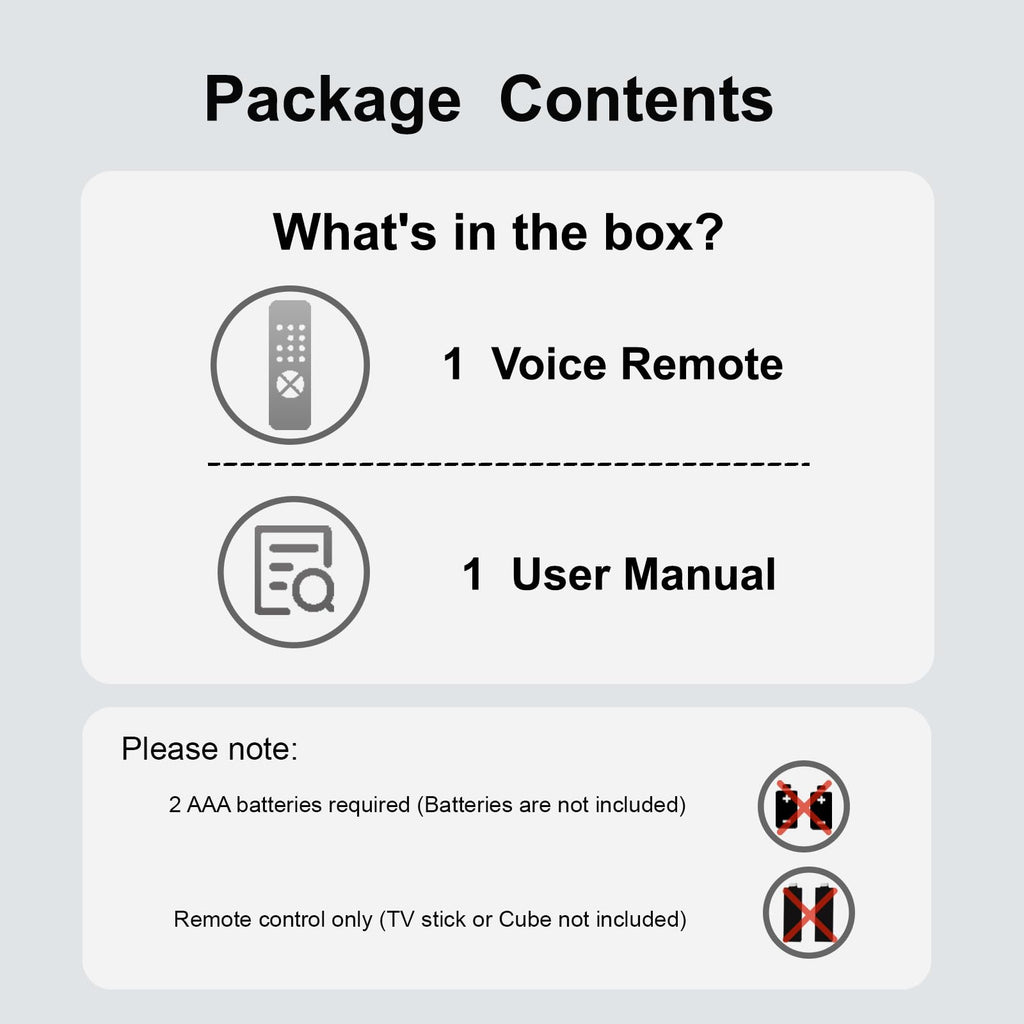 Replacement TV Remote O409