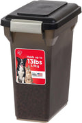Dog Food Storage Container Up to 13 lbs Smoke A46574