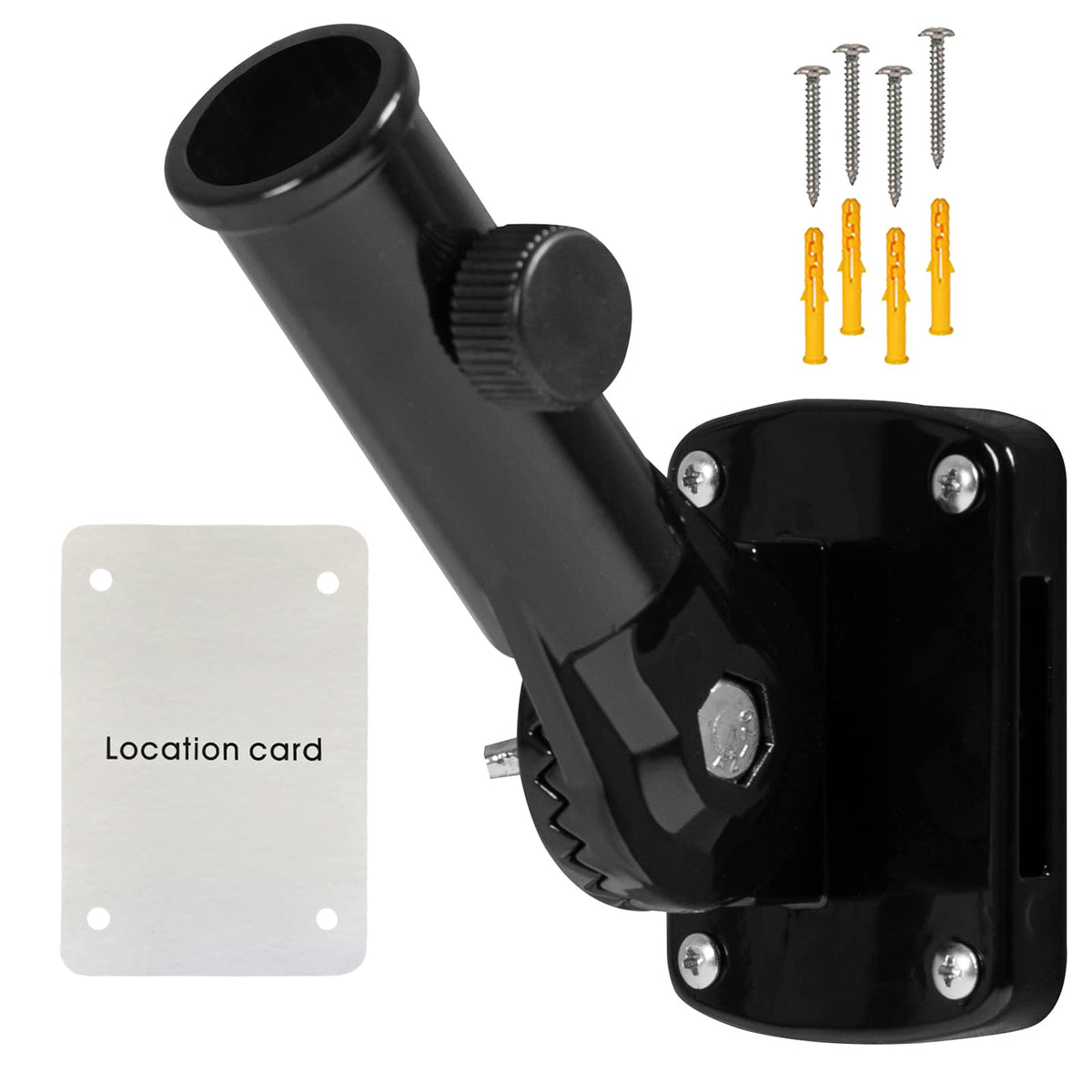 Adjustable Aluminum Flag Pole Holder 1" Inner Diameter C345482