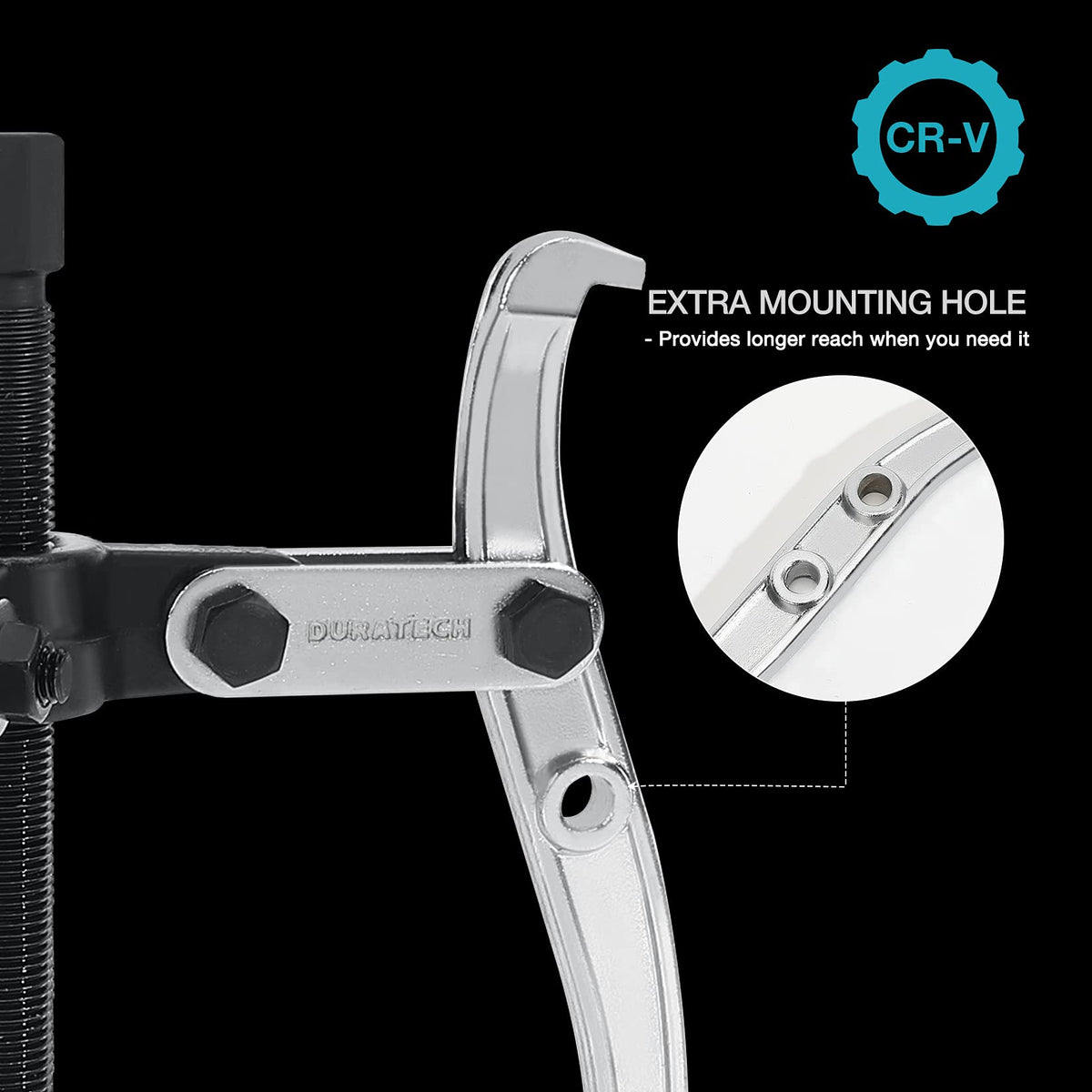 6-Inch 3-Jaw Gear Puller CR-V Steel N5051