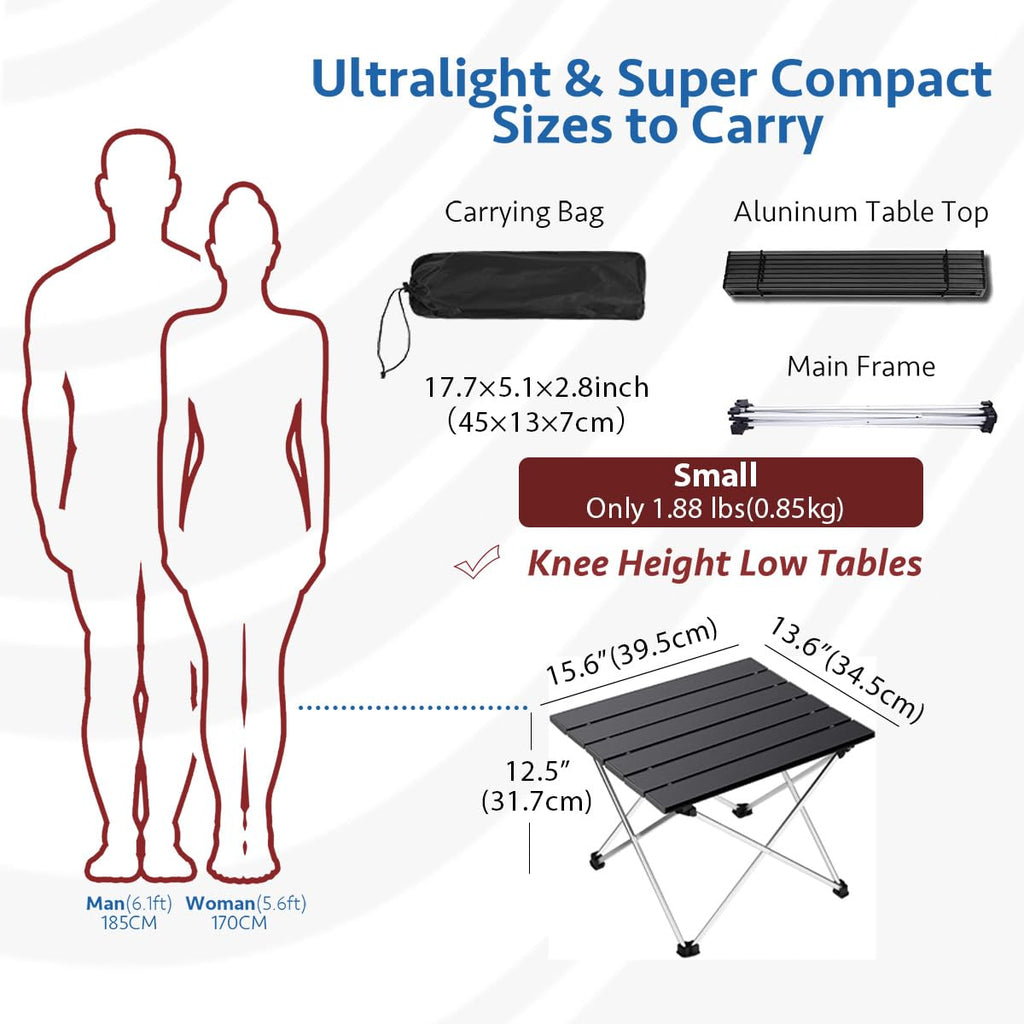 Portable Aluminum Camping Table S789447