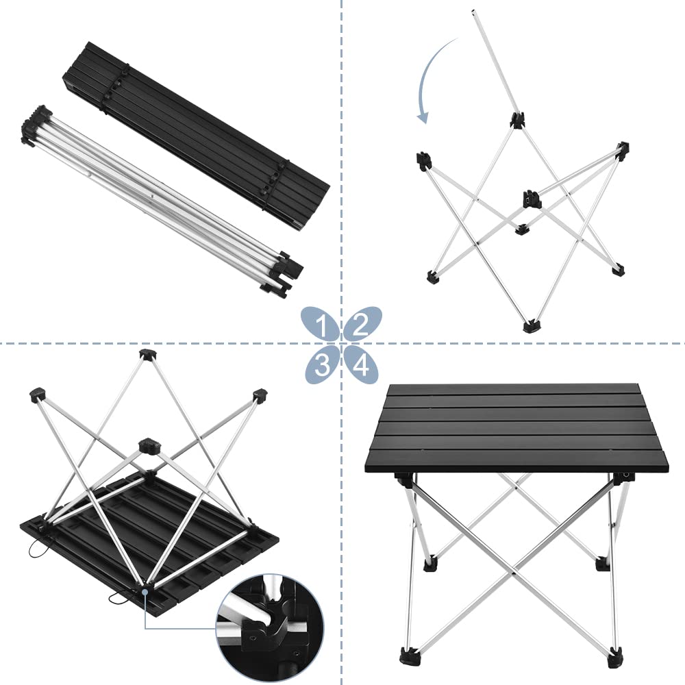 Portable Aluminum Camping Table S789447