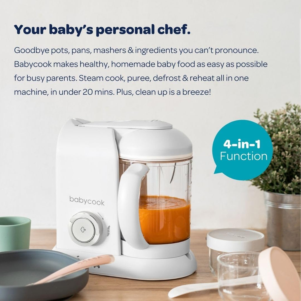 4 in 1 Baby Food Maker, Puree Steamer and Blender I97129