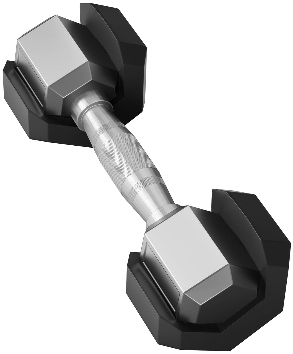 Rubber Encased Hex Dumbbells D621