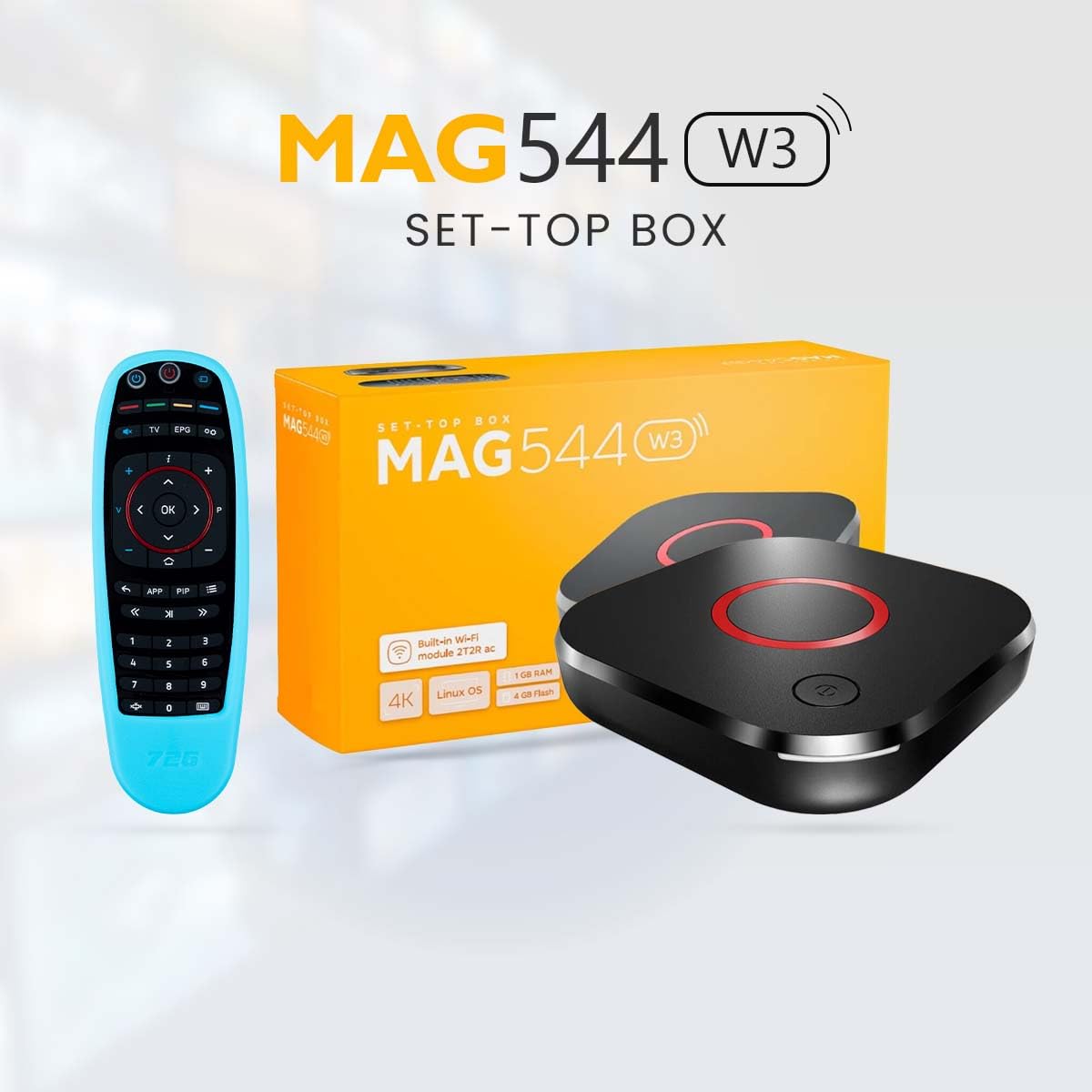 4K HDR Streaming Media Player with Wi-Fi 5G E74483