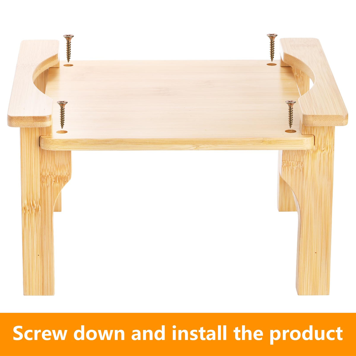 2 Pack Natural Bamboo Beverage Dispenser Stand W2968