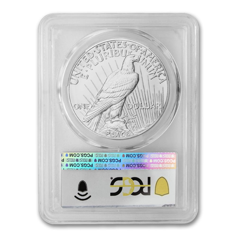 Silver Peace Dollar Coin MS-70 P5953