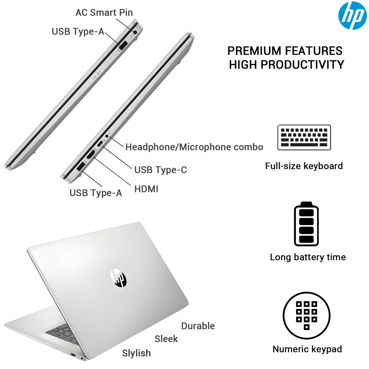 17.3 FHD IPS Laptop PC A203646
