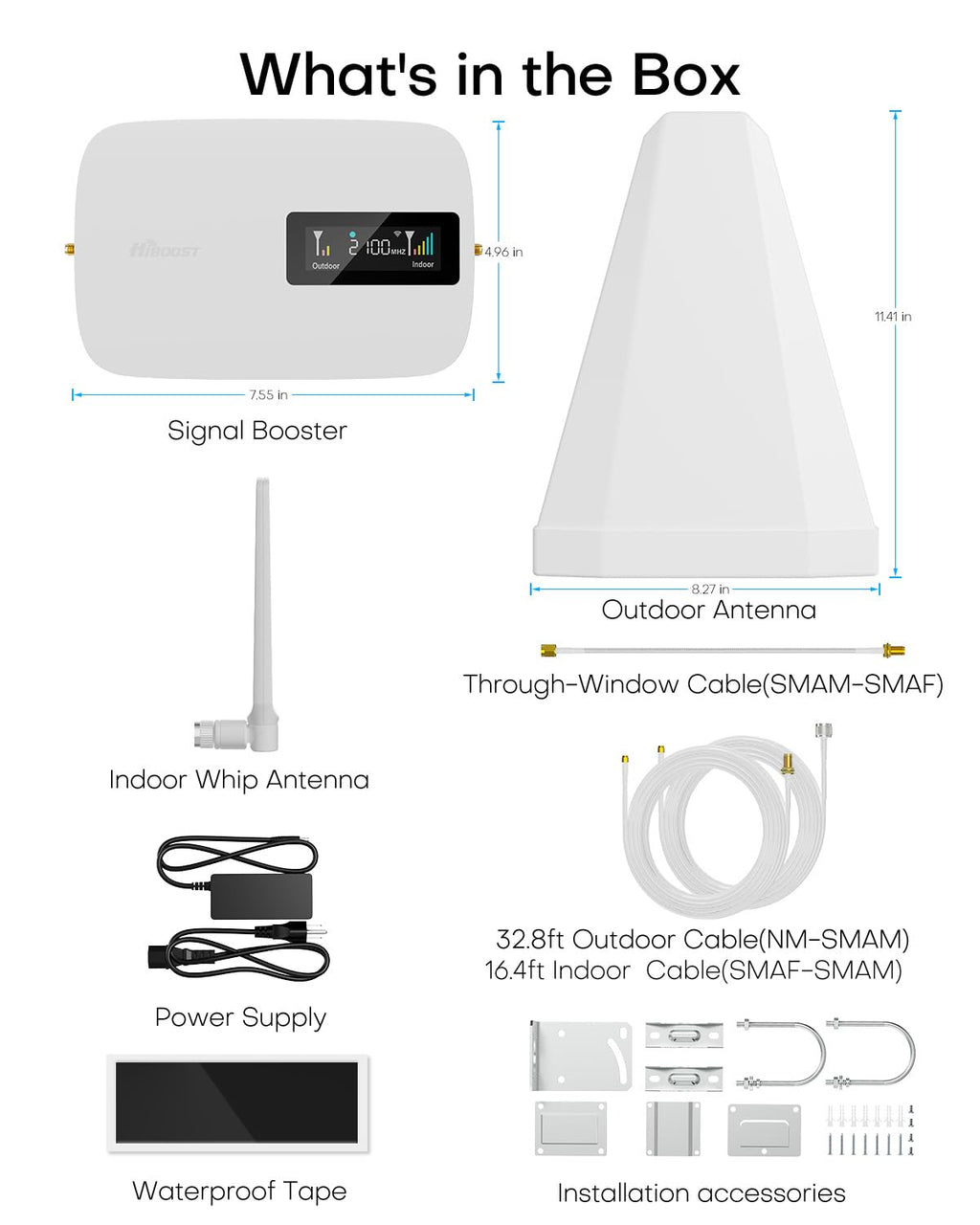 Cell Phone Signal Booster for All U.S. Carriers O157
