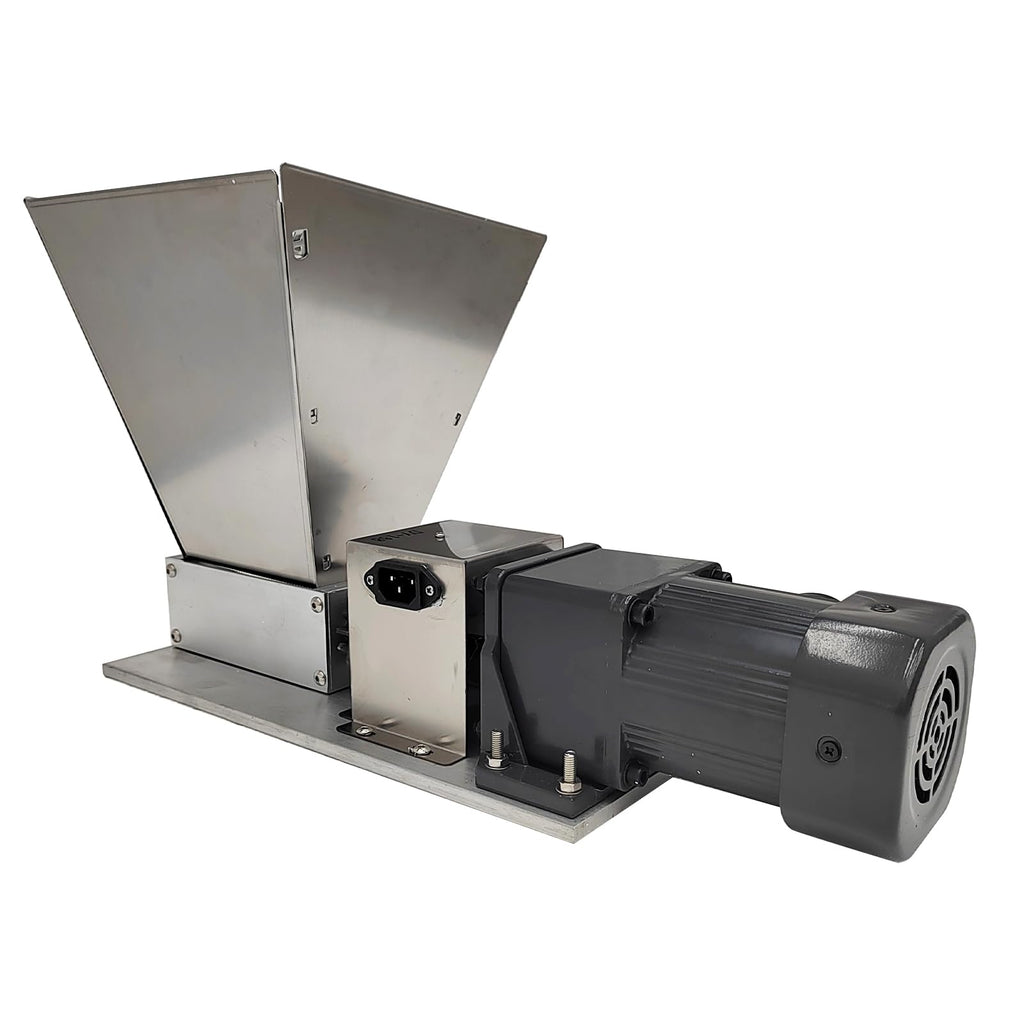 110V 60W 75RPM Stainless Steel Grain Mill with 4 Hopper and 2 Rollers F36690
