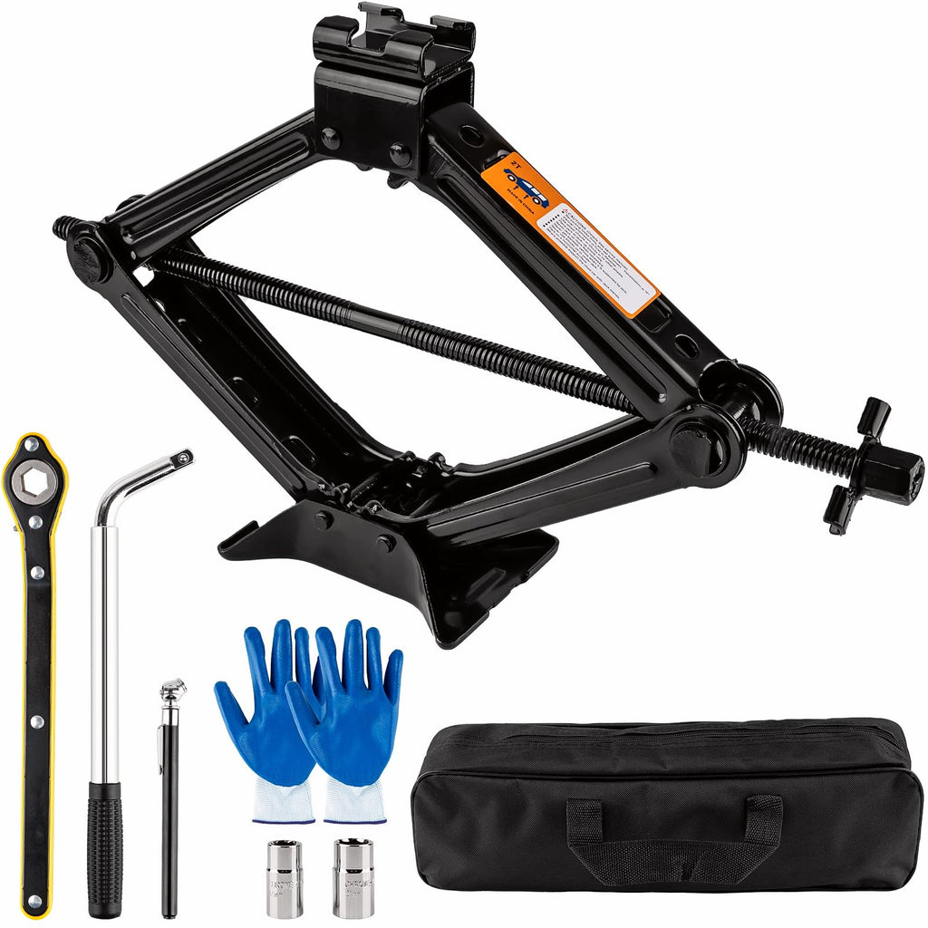 2 Ton Scissor Jack Kit with Lug Wrench E828