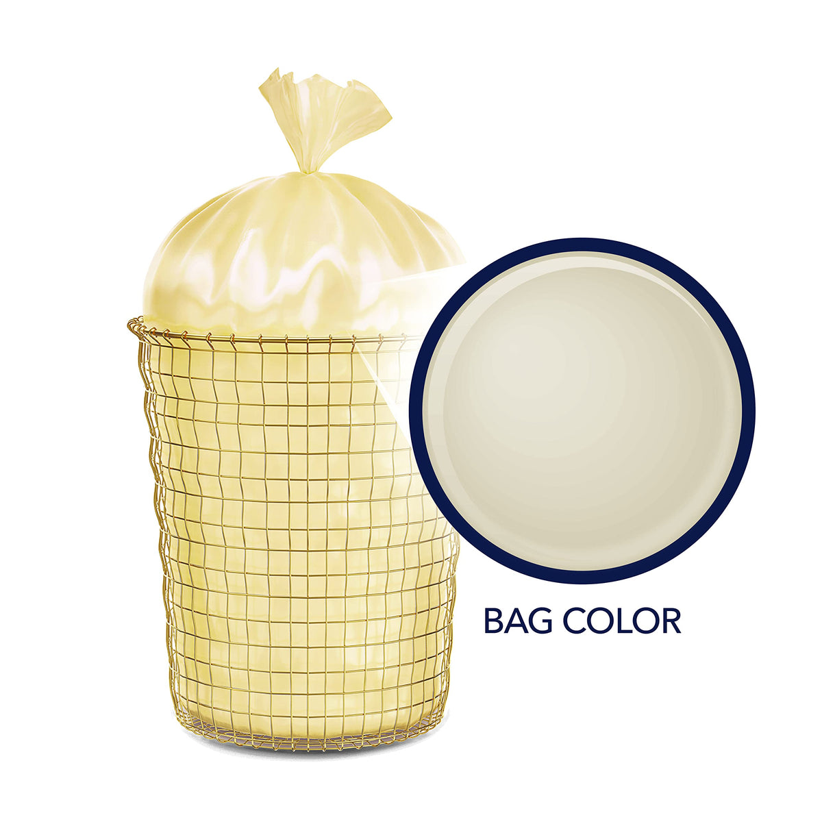 8 Gallon Twist Tie Trash Bags C767