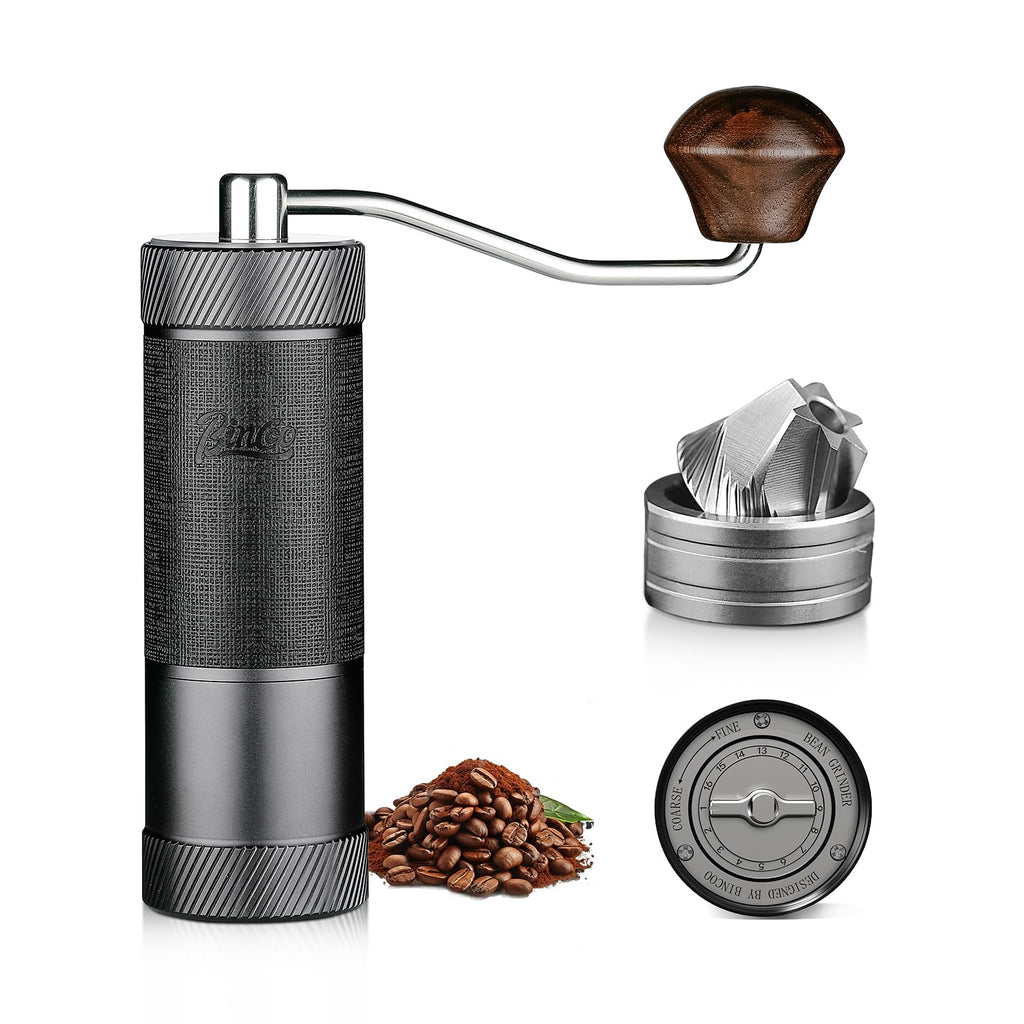 Manual Coffee Bean Grinder with Stainless Steel Conical Burr I23388