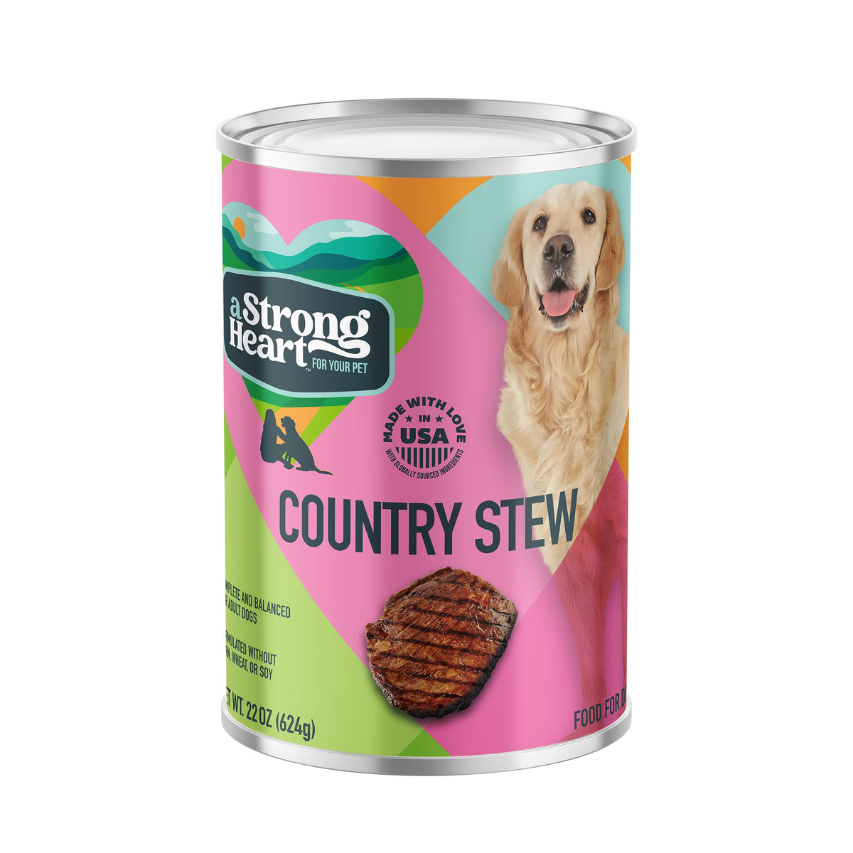 Country Stew Cuts in Gravy Dog Food, 22oz, 12pk M751745