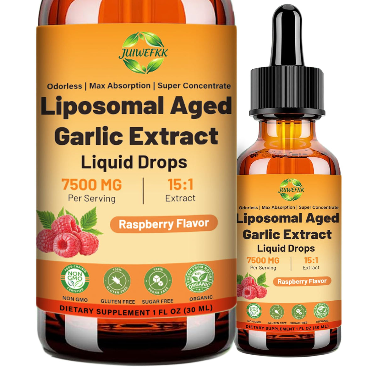 Odorless 500 mg Liposomal Aged Garlic Extract Liquid Drop Y41279