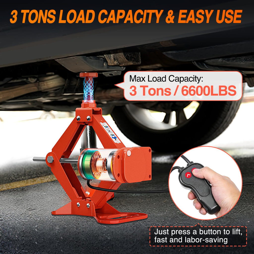 3 Ton 12V Electric Car Jack N1685