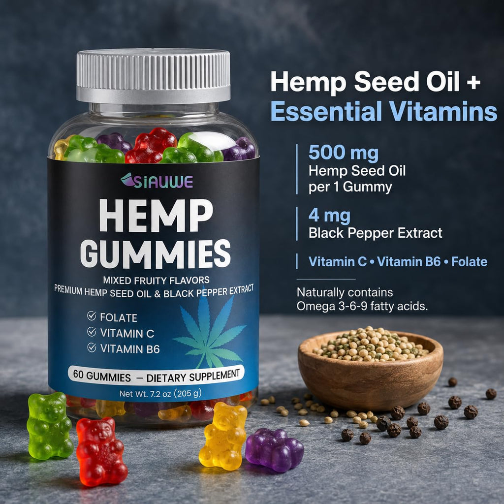 Sugar Free Hemp Gummies 60 Count P49198