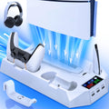 PS5 Cooling Stand with Controller Charging Station, White O759776
