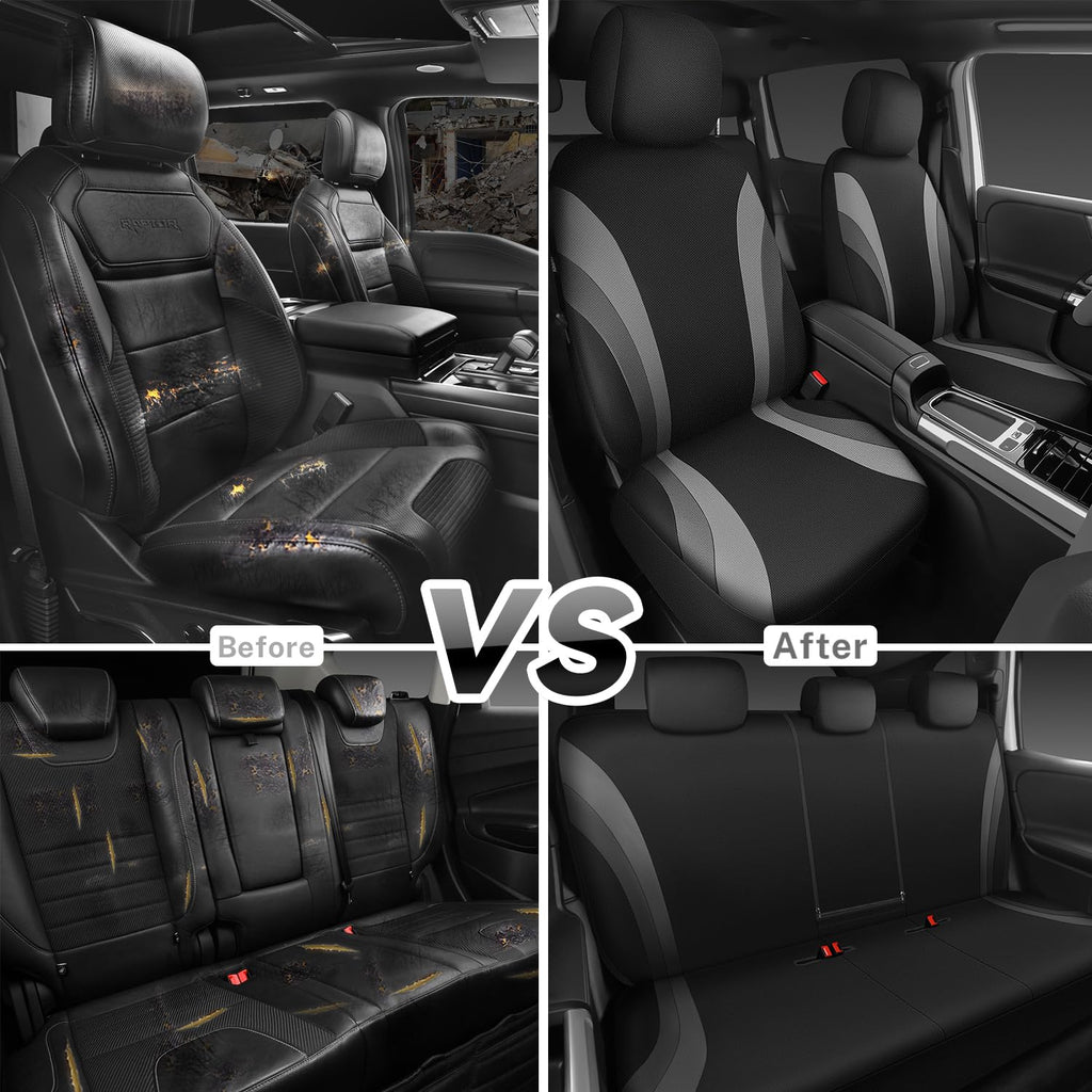EVA Waterproof Car Seat Covers Full Set O55343