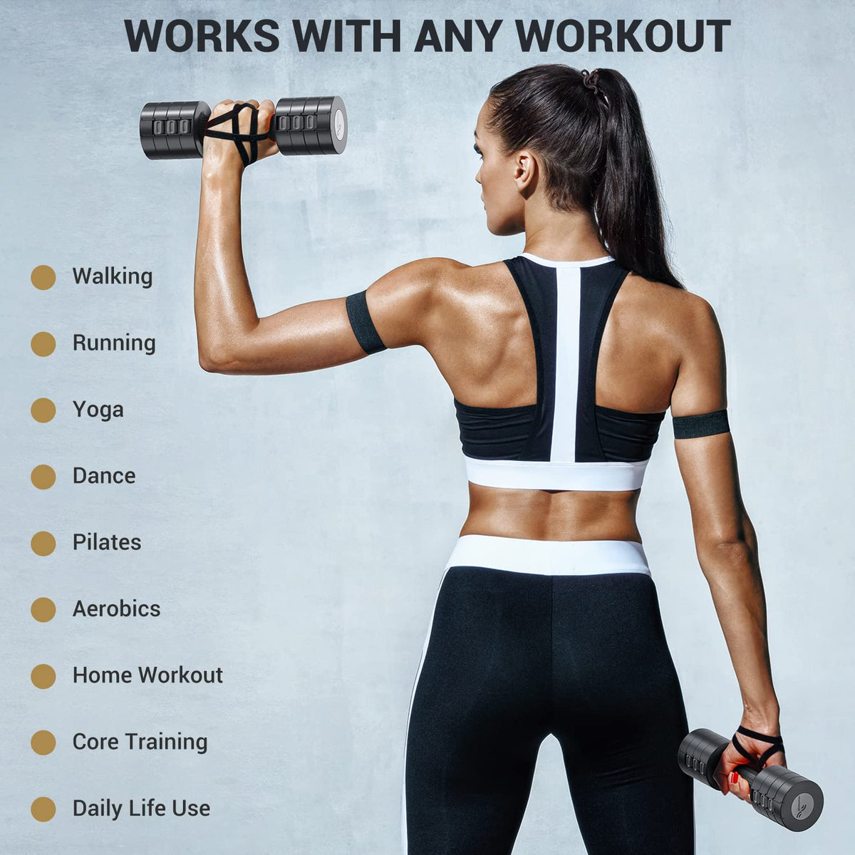 Adjustable Ankle Weights Set R8865