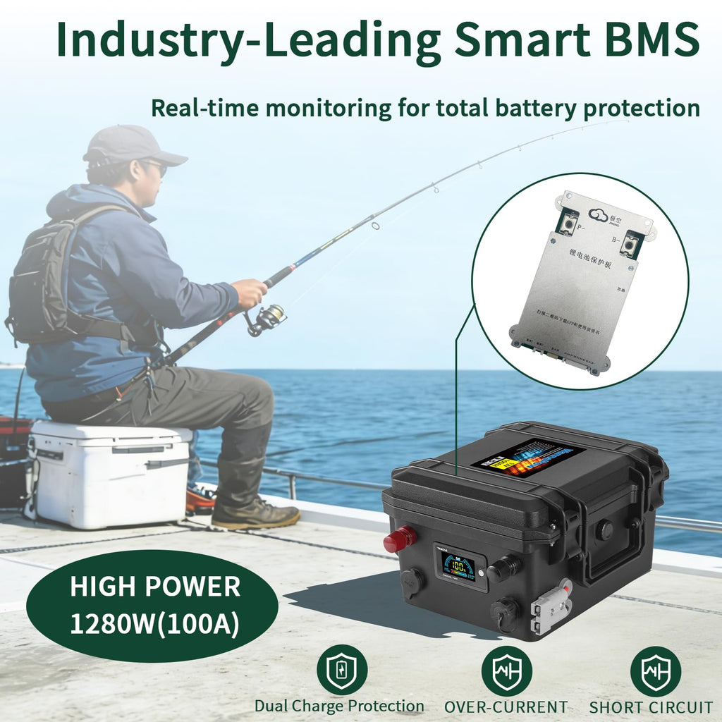 12V 120Ah LiFePO4 Battery F5941