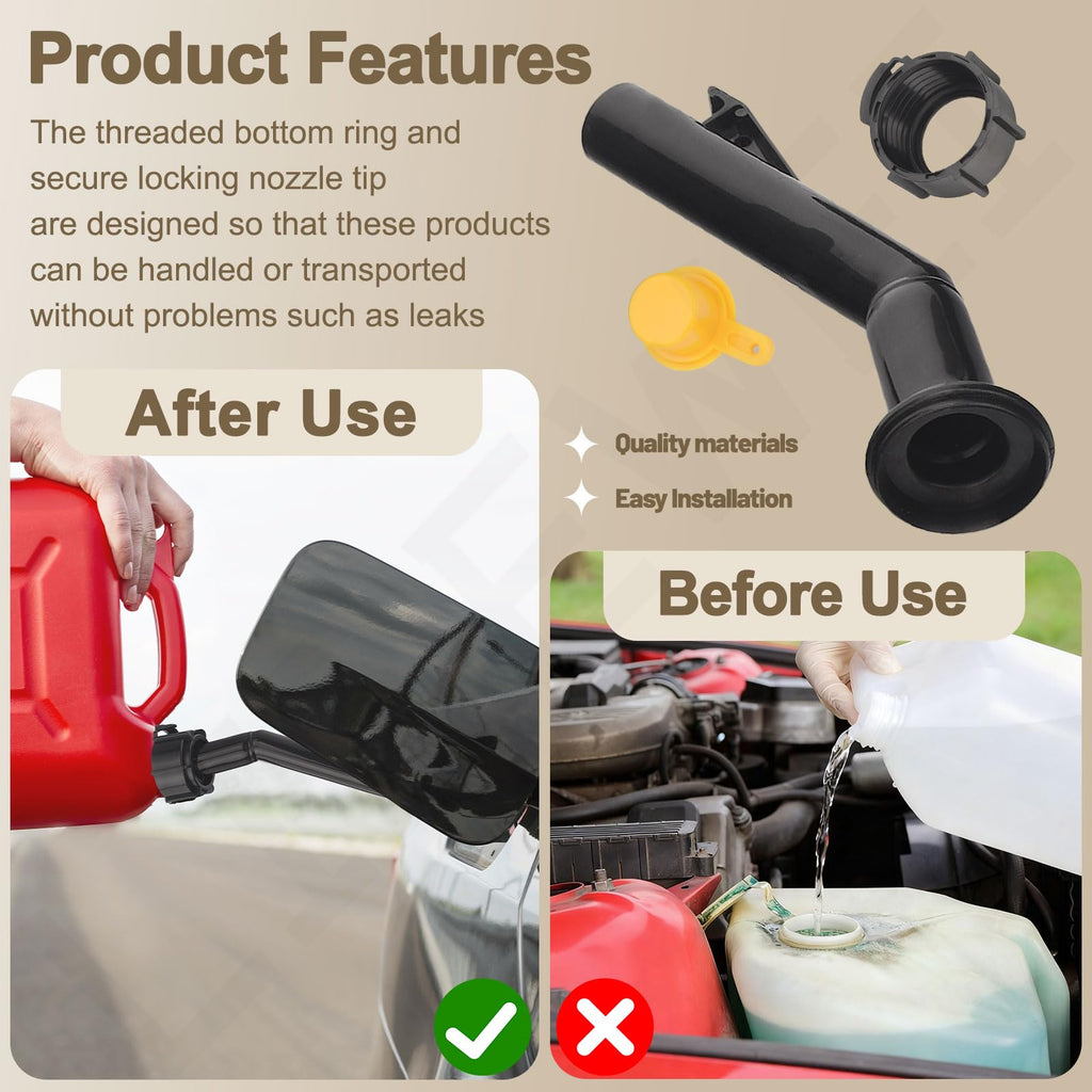 Gas Can Spouts Nozzles Rings Caps J52215