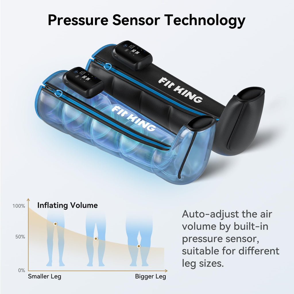 Cordless Air Compression Leg Massager B3928