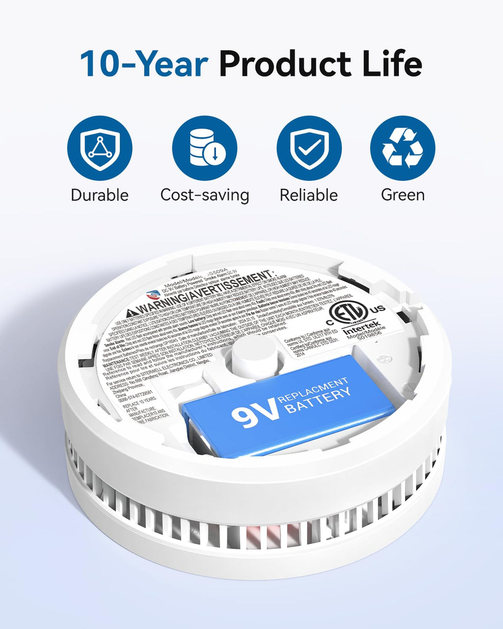 Smoke Detector Fire Alarm W206964
