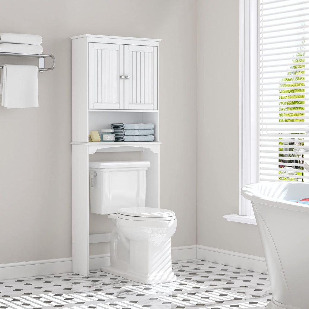 Over The Toilet Storage Cabinet with Doors F7321
