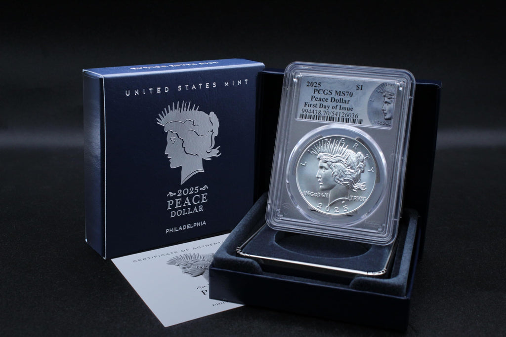 Silver Peace Dollar Coin MS-70 P5953