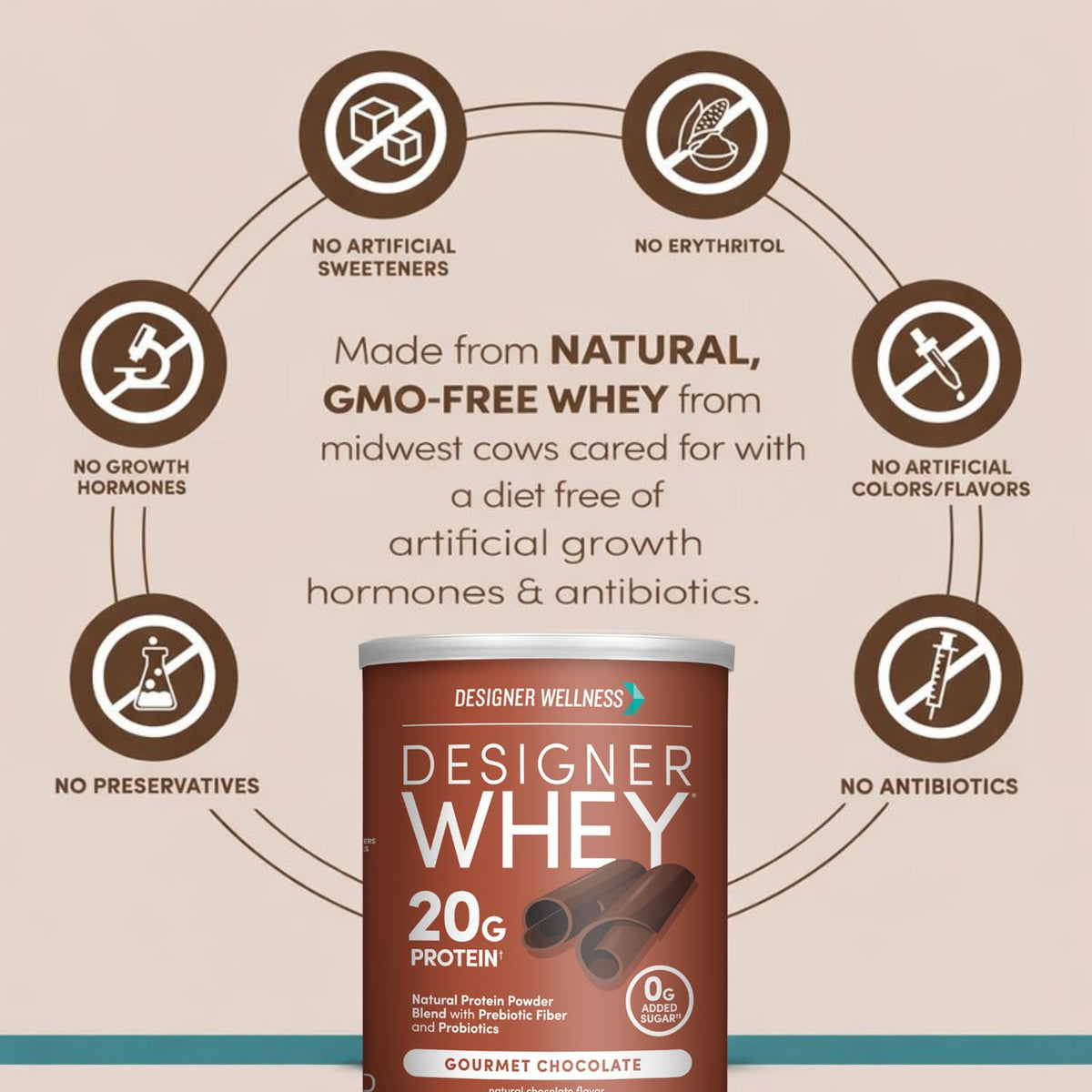 Chocolate Whey Protein Powder 12 oz A5680