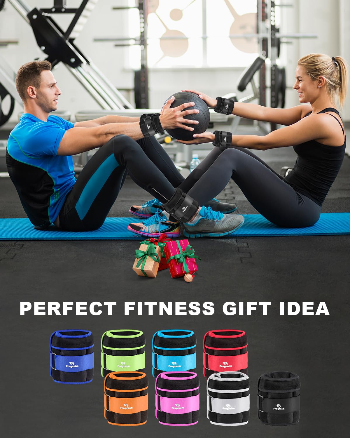 Adjustable Ankle Weights with Removable Weight B613470