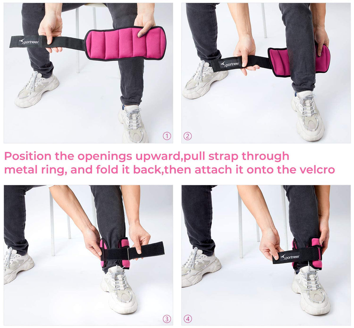 Adjustable Ankle Weights Set R8865