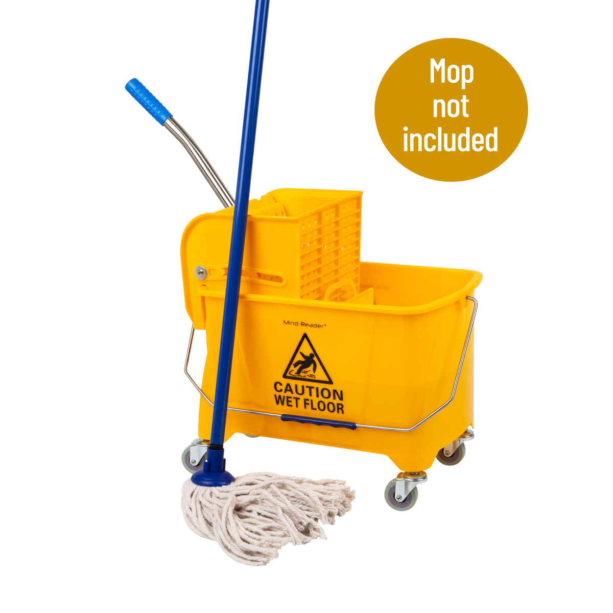5.5-Gallon Mop Bucket with Wringer E36542