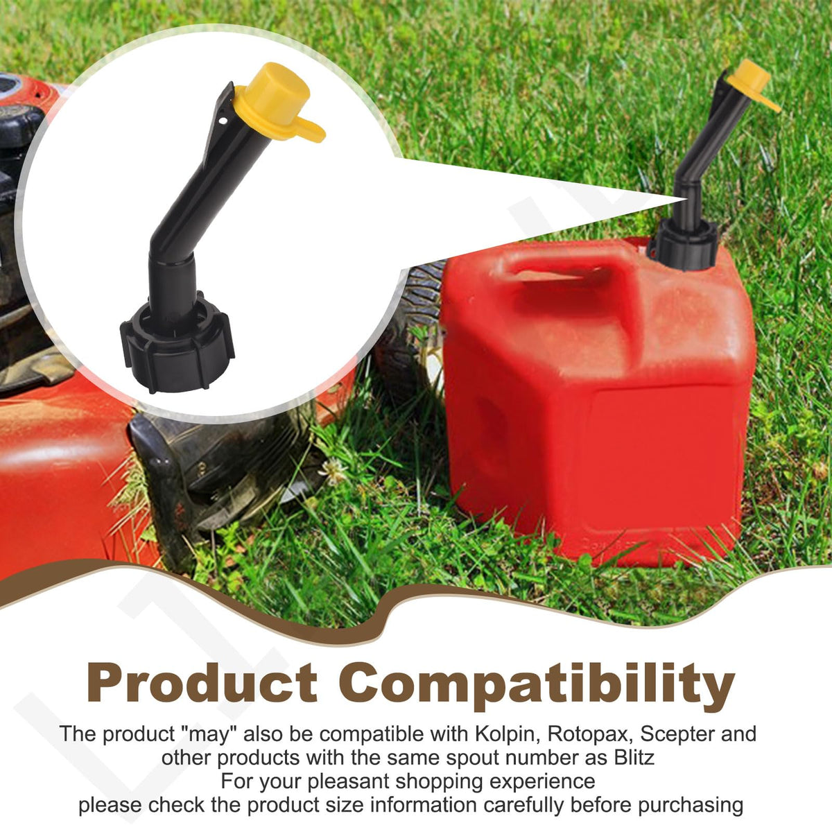 Gas Can Spouts Nozzles Rings Caps J52215
