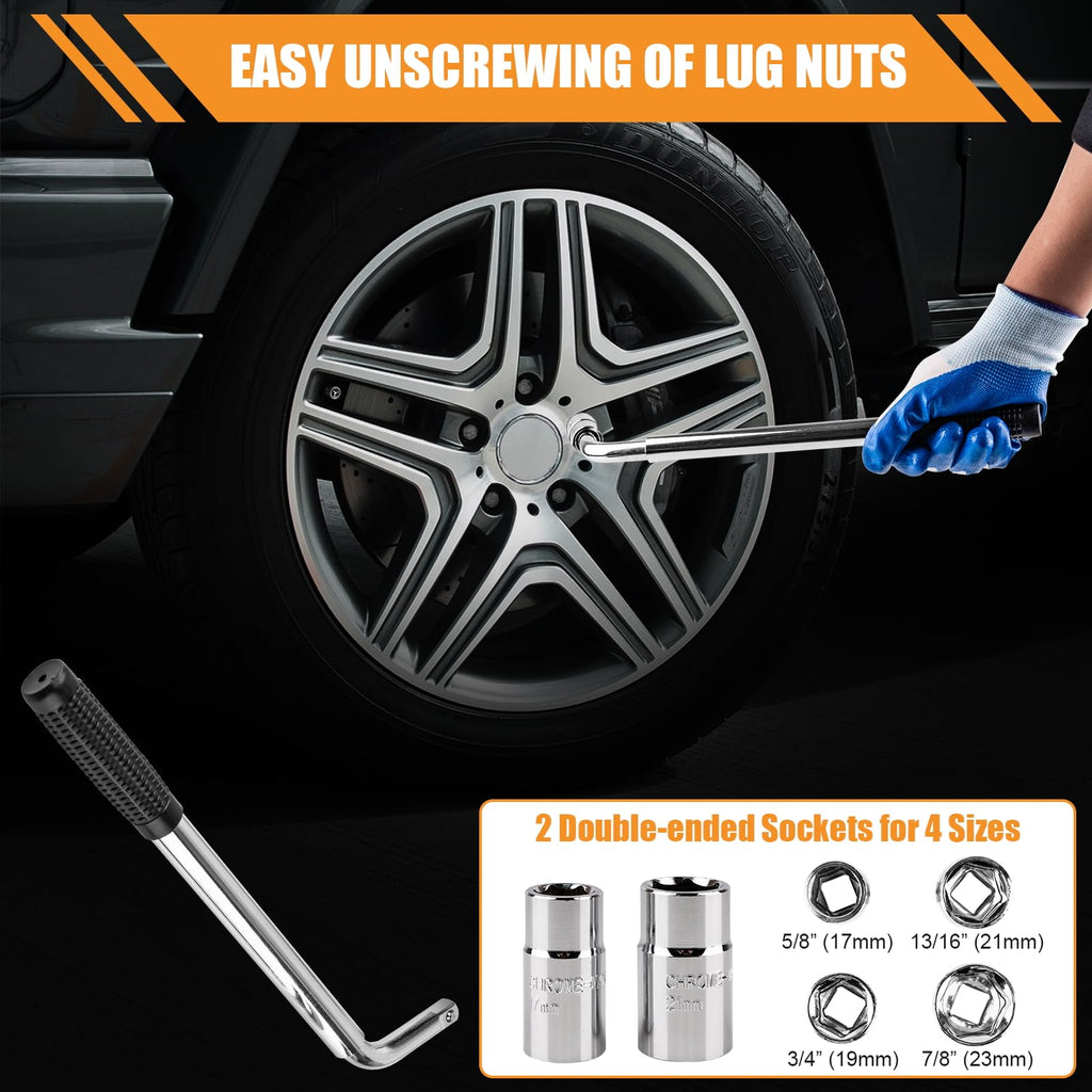 2 Ton Scissor Jack Kit with Lug Wrench E828