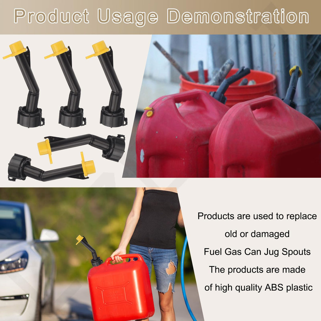 Gas Can Spouts Nozzles Rings Caps J52215