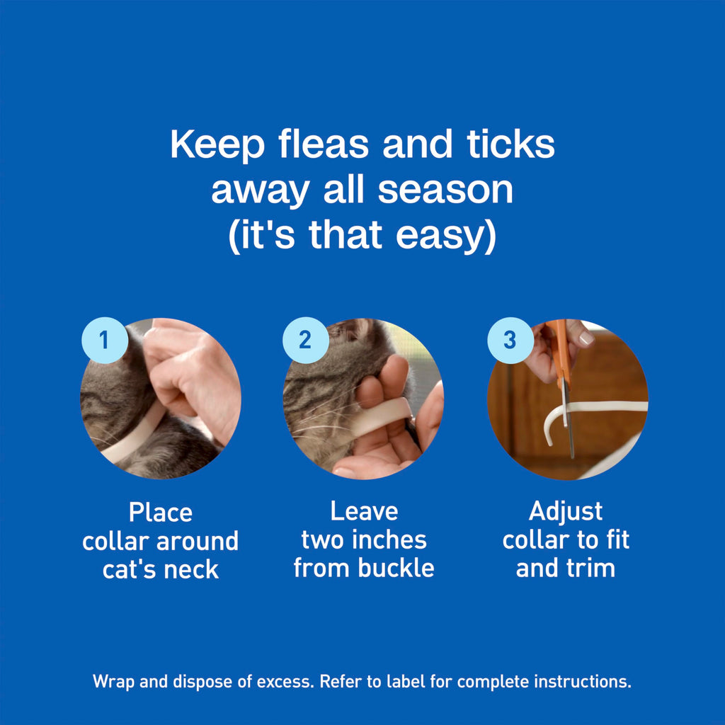 Adjustable Flea & Tick Collar for Cats Y918