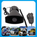 7 Tone Car Siren PA System Megaphone Speaker U349