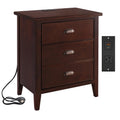 Chocolate Cherry Nightstand Side Table J664